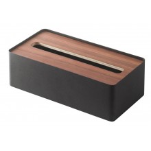 Кутия за кърпички 26х13х8см Rin черна